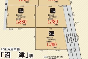 沼津市西熊堂土地 新着物件情報公開しました