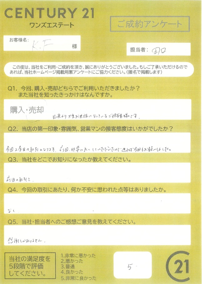 沼津市　Ｋ・Ｆ様