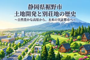 富士山麓の産業都市はこうして生まれた。静岡県裾野市の不動産・土地開発の歴史と別荘地