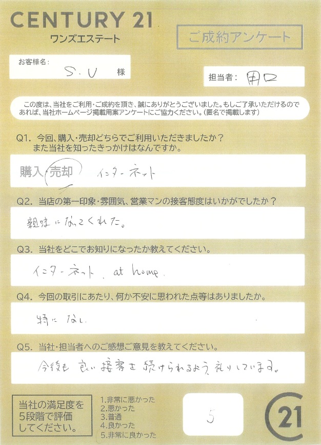 沼津市　Ｓ・Ｕ様