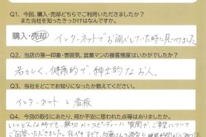 清水町　Ｓ・Ｈ様